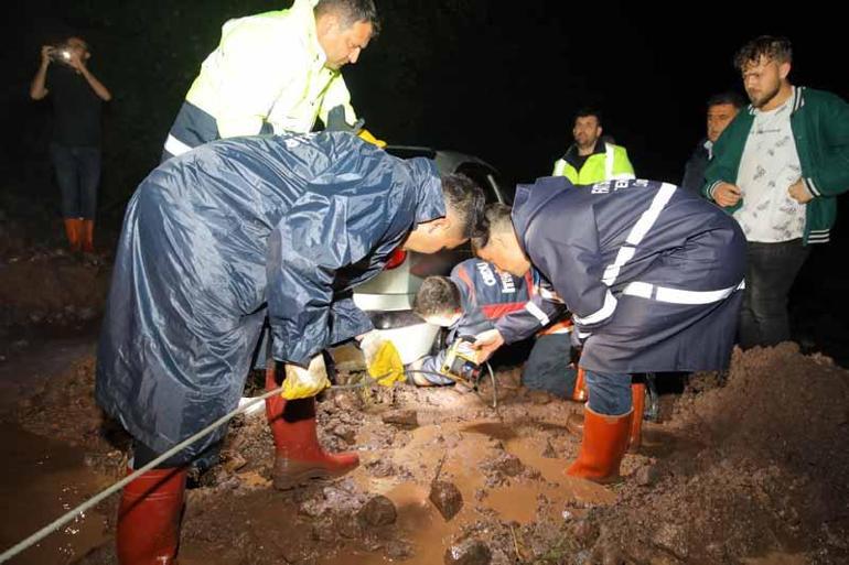 Ordu ve Giresunda sel