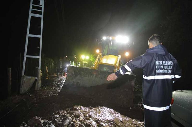 Ordu ve Giresunda sel