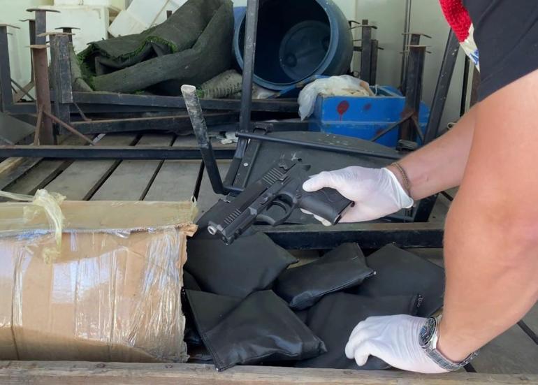 Mersin ve Adanada silah kaçakçılığı operasyonu: 4 gözaltı