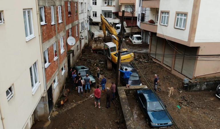 Giresun’da sağanak sele neden oldu; 1 kişi kayıp