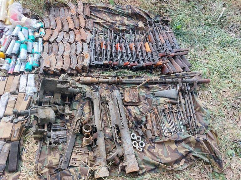 MSB: Pençe-Kilit bölgesinde çok sayıda silah ve mühimmat ele geçirildi