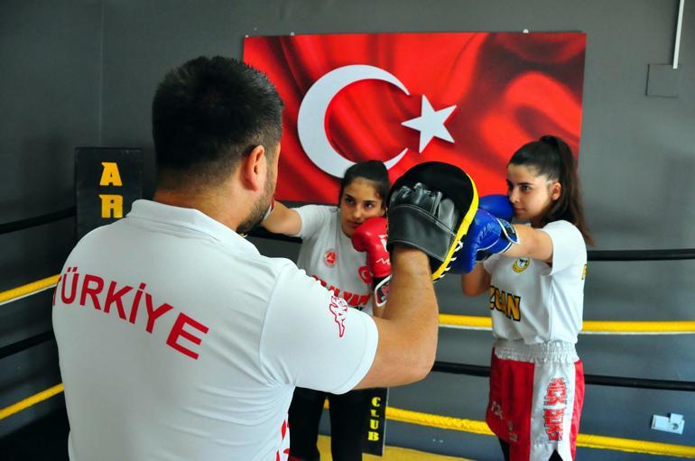 Yetenek taramasından seçildiler, muaythai sporunda Türkiye şampiyonu oldular