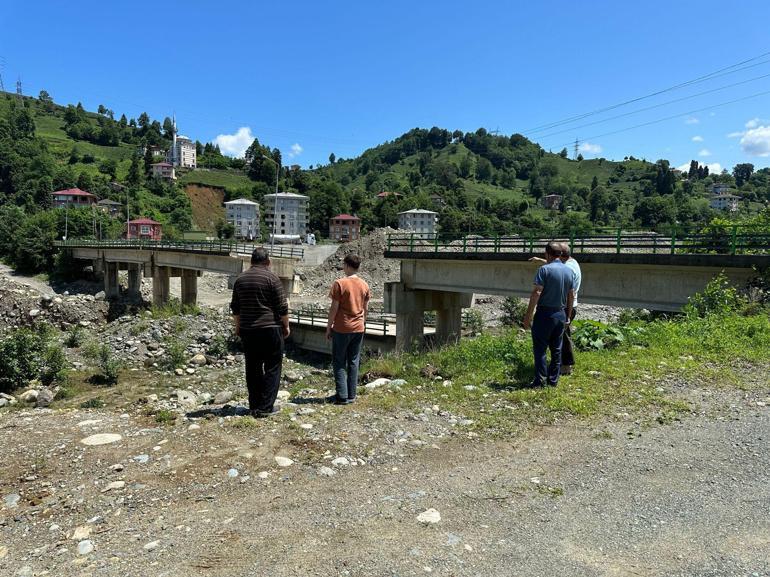 Köprü çöken köyde ‘alternatif yol’ çilesi