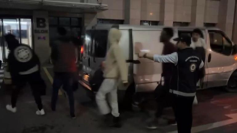 İstanbul’da kaçak göçmen operasyonu