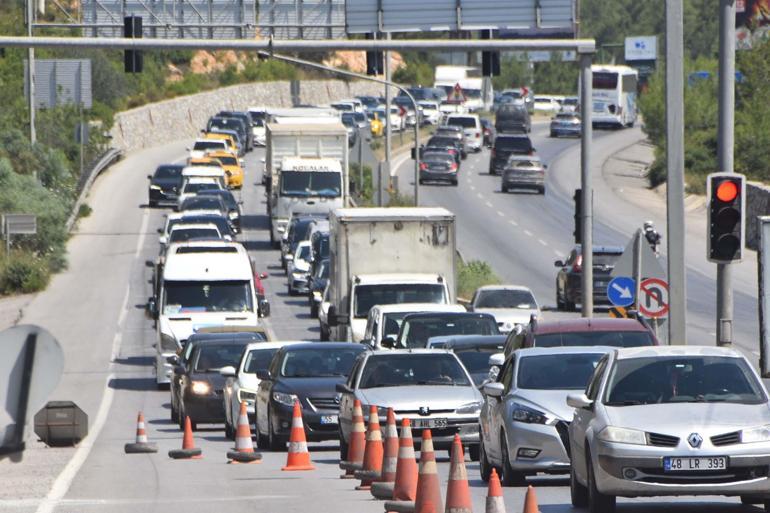 Bodrum’a 4,5 günde 100 bin araç giriş yaptı