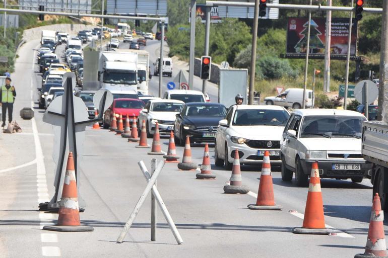 Bodrum’a 4,5 günde 100 bin araç giriş yaptı