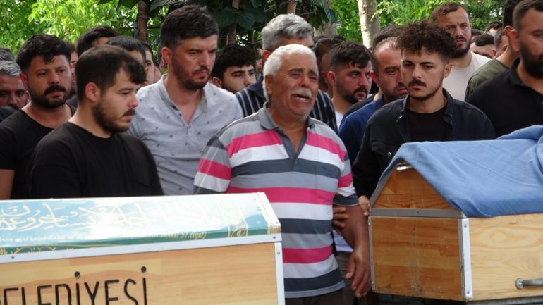 Trafik kazasında hayatını kaybeden anne, kızı ve torunu toprağa verildi