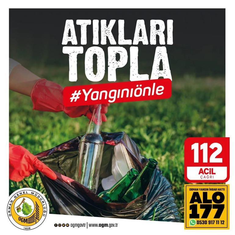 Antalya Valiliğinden genelge; ormanlara 4 kilometre mesafede bile ateş yakmak yasak