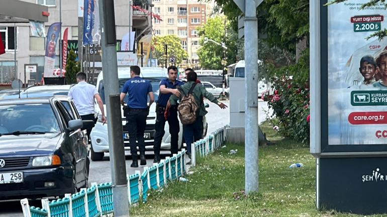 İki çocuğunu dilendiren baba, polise bıçak çekti, ardından kendini yaraladı