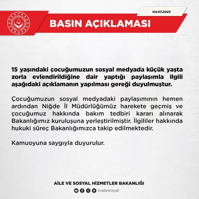 15 yaşında evlendirilmek istenen kız çocuğu koruma altına alındı