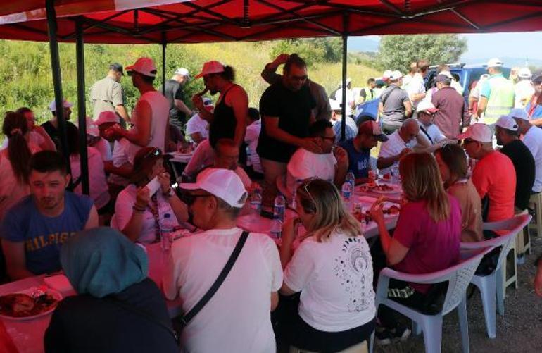 Tanju Özcanın Ankaraya başlattığı Değişim ve Adalet yürüyüşünde 3üncü gün