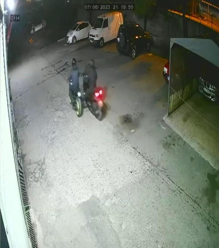 İstanbulda aynı marka ve model motosiklet hırsızlığı