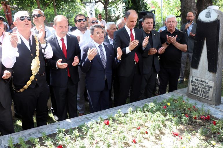 Kırkpınarda geleneksel ağa karşılama töreni yapıldı