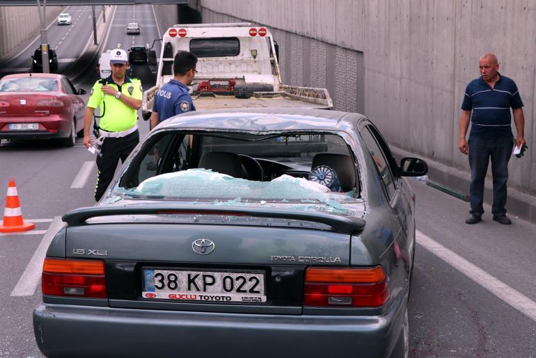 Kayseride trafik kazası sonrasında demir sopa ve bıçaklı kavga: 1 yaralı