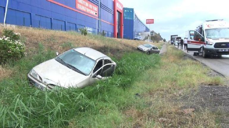 Kırıkkalede 5 ayrı trafik kazasında 8 kişi yaralandı