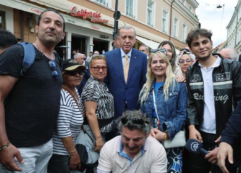 Cumhurbaşkanı Erdoğan Litvanya’da