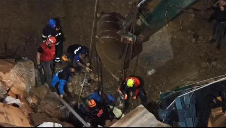 Giresunda fabrikada göçük altında kalan işçiyle iletişim kesildi