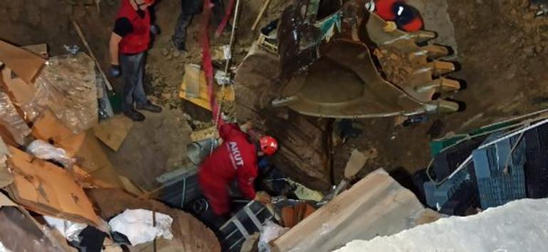 Giresunda fabrikada göçük altında kalan işçiyle iletişim kesildi