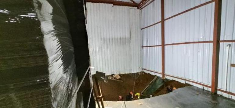 Giresunda fabrikada göçük altında kalan işçiyle iletişim kesildi