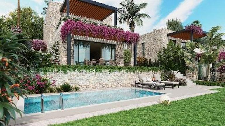 Bodrum Yalıkavaktaki lüks konut projesi 2024 yazında tamamlanacak