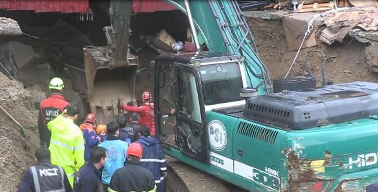 Giresunda fabrikada göçük altında kalan işçiyle iletişim kesildi
