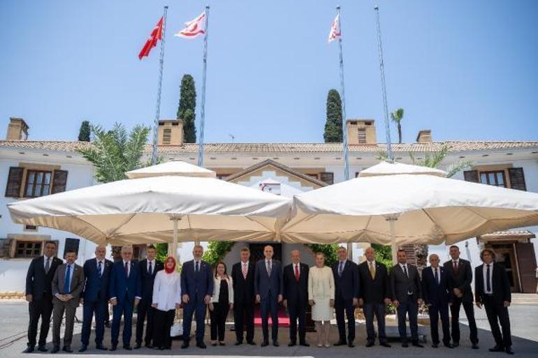 TBMM Başkanı Kurtulmuş’un KKTC temasları