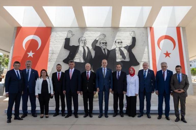 TBMM Başkanı Kurtulmuş’un KKTC temasları
