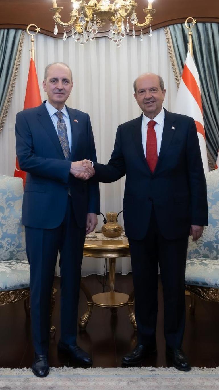 TBMM Başkanı Kurtulmuş’un KKTC temasları