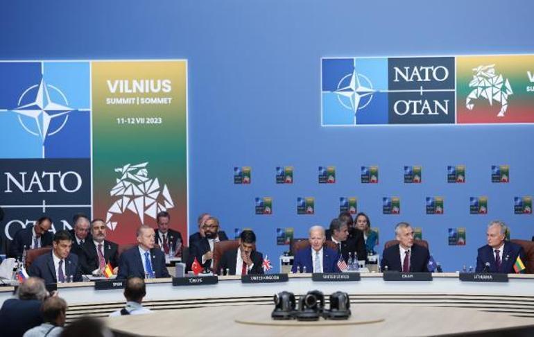 Cumhurbaşkanı Erdoğan, NATO Liderler Zirvesi’ne ilk oturumuna katıldı