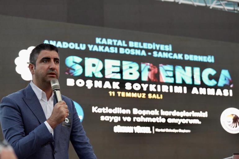 Srebrenitsa Katliamında hayatını kaybedenler Kartalda anıldı