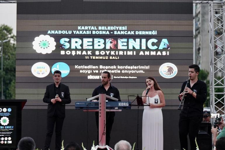 Srebrenitsa Katliamında hayatını kaybedenler Kartalda anıldı