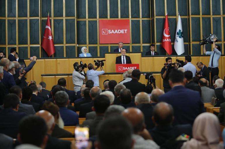 Saadet ve Gelecek partileri, ilk grup toplantısını yaptı