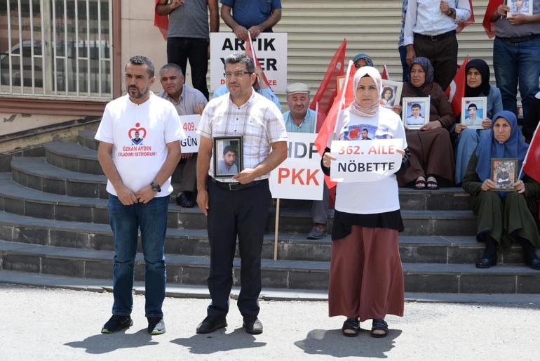 Diyarbakır’da evlat nöbetindeki aile sayısı 362ye çıktı