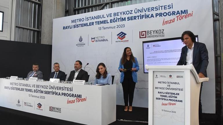 Metro İstanbul ve Beykoz Üniversitesi geleceğin raylı sistem profesyonellerini yetiştiriyor