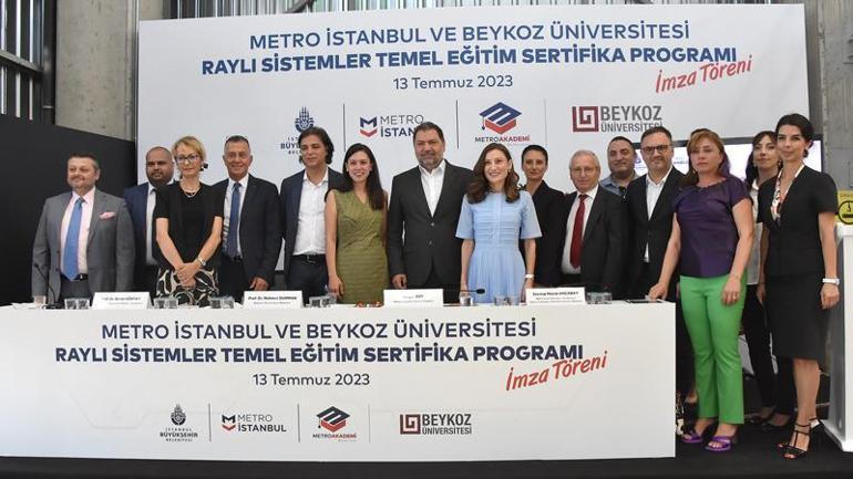 Metro İstanbul ve Beykoz Üniversitesi geleceğin raylı sistem profesyonellerini yetiştiriyor