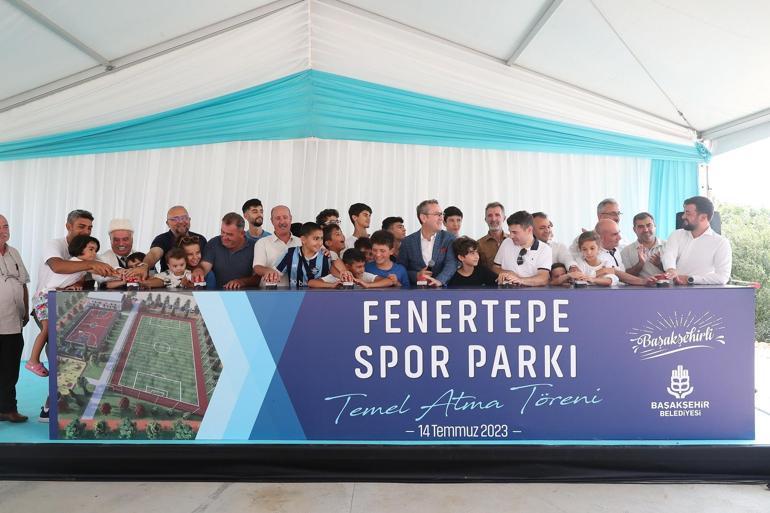 Başakşehir’de Fenertepe Spor Parkı’nın temeli atıldı