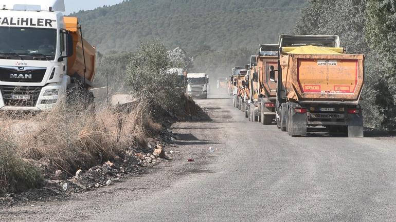 Tuzlada hafriyat kamyonu tartışması