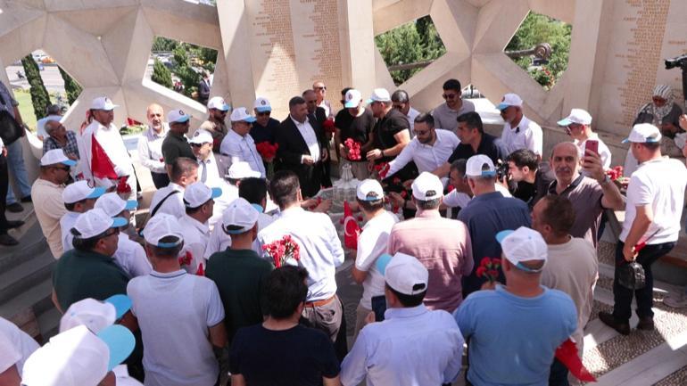 15 Temmuz Şehitler Anıtı ziyaretçi akınına uğradı