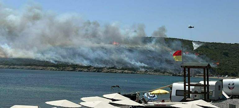 Makilik yangını mangal ateşinden çıkmış; şüpheliler adli kontrolle serbest