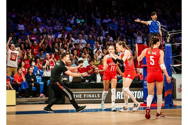 A Milli Kadın Voleybol Takımı, Milletler Liginde finale yükseldi