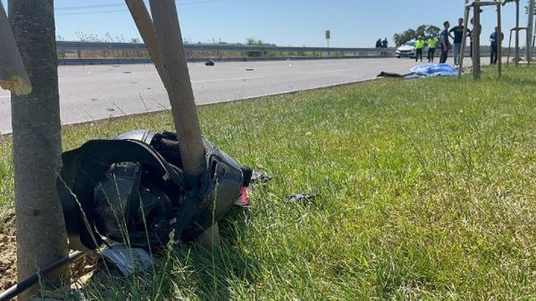 Burası sevdiğim viraj dediği yerde kaza yapan motosikletli öldü, arkadaşı yaralandı