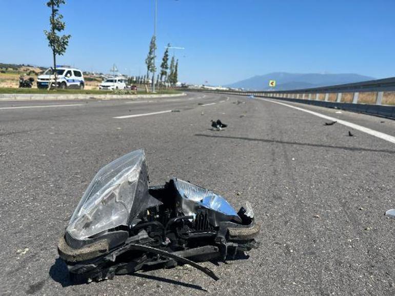 Burası sevdiğim viraj dediği yerde kaza yapan motosikletli öldü, arkadaşı yaralandı