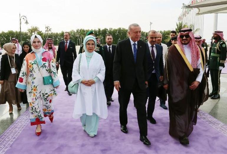 Cumhurbaşkanı Erdoğan, Suudi Arabistan’da