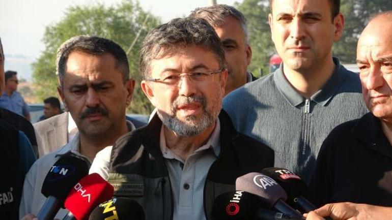 Çanakkaledeki orman yangınına müdahale sürüyor