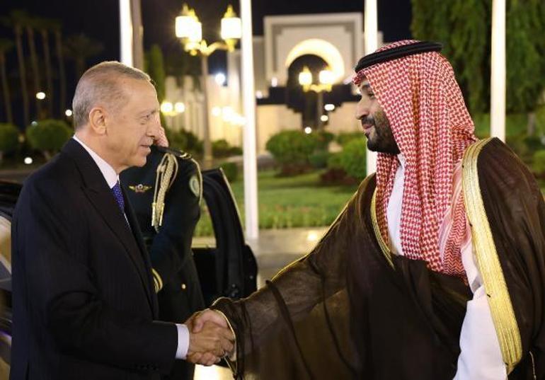 Cumhurbaşkanı Erdoğan, Suudi Arabistan’da