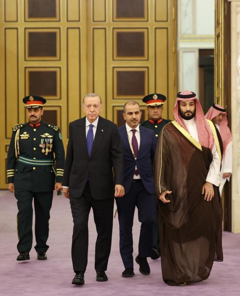 Cumhurbaşkanı Erdoğan, Suudi Arabistan’da