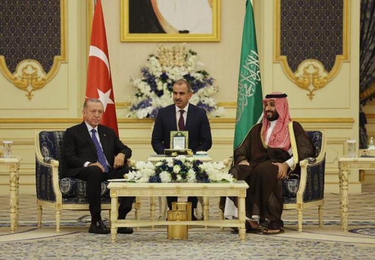 Cumhurbaşkanı Erdoğan, Suudi Arabistan’da