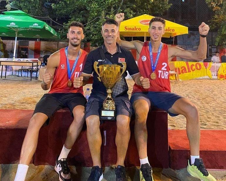 Türkiye, U22 Plaj Voleybolu Balkan Şampiyonasında namağlup şampiyon