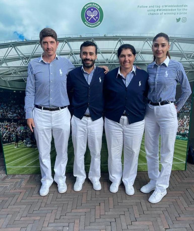 Wimbledonda görev alan Türk hakemler DHAya konuştu
