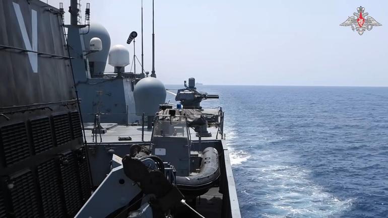 Rusya’nın Kuzey Filosu’ndan hava savunma tatbikatı